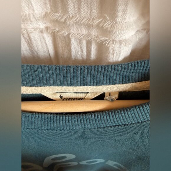 Cotopaxi Do Good Crew Sweatshirt - Men's Large in Blue Spruce - Picture 5 of 7